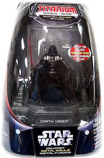 titanium series star wars|darth vader die cast.